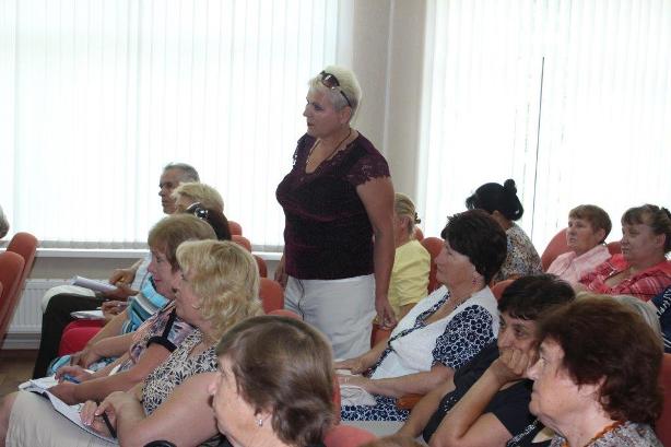 на встрече с ТОСовцами